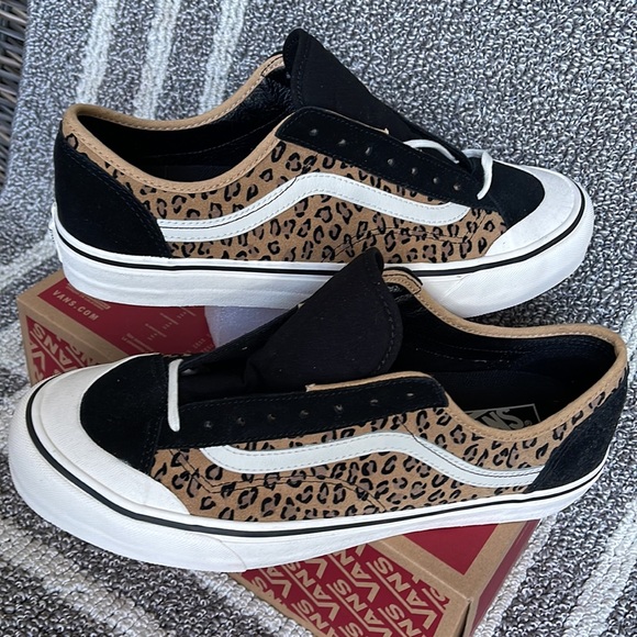 Vans Style 36 Decon Sf Mini Leopard Marshmallow MENS - Picture 11 of 16